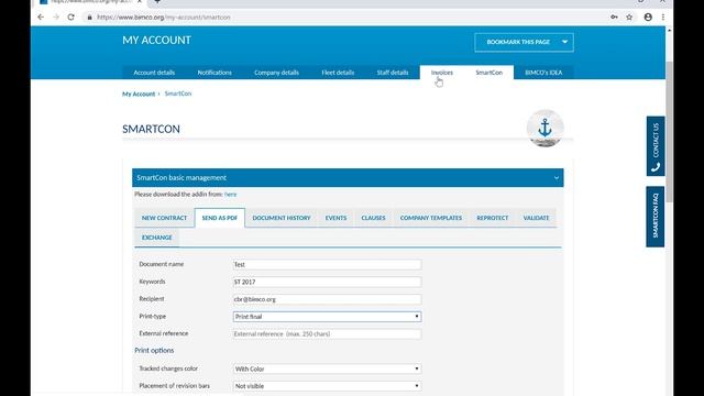 SmartCon: Send contract as PDF смотреть онлайн