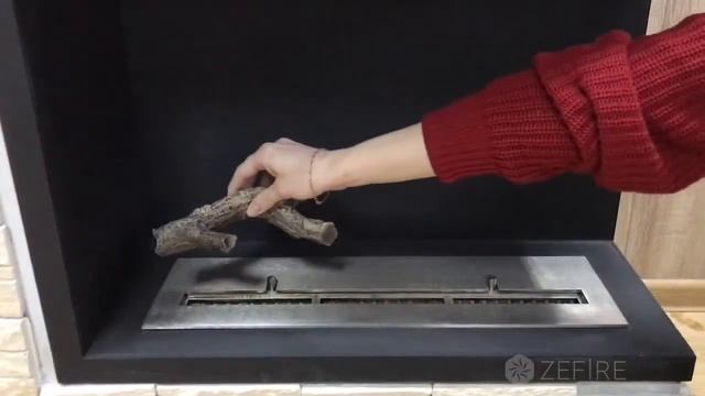 Биокамин ZeFire Угловой Standart правый смотреть онлайн