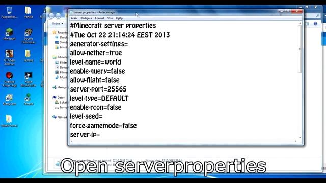 How To Make A Minecraft 1.6.4 Bukkit Server [Windows7][October 2013] смотреть онлайн