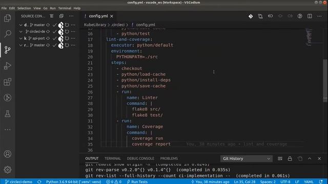 CircleCI setup for Python project смотреть онлайн