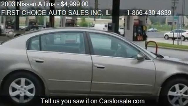 2003 Nissan Altima 2.5 S - for sale in MARKHAM, IL 60428 смотреть онлайн