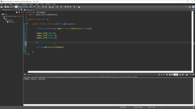 Java Tutorial 46 - Linked List смотреть онлайн