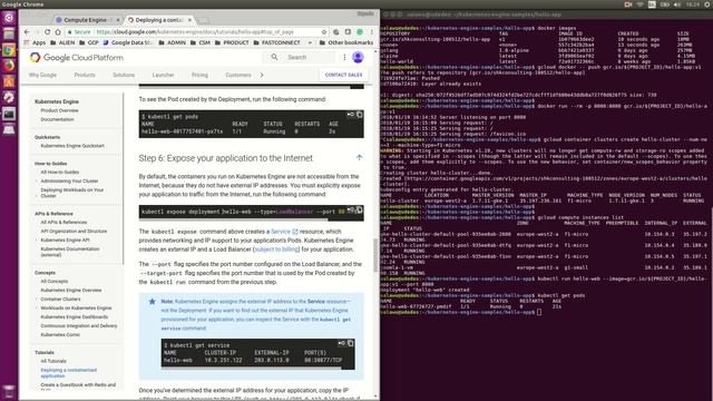 Deploying Application Containers on Google Kubernetes Engine смотреть онлайн