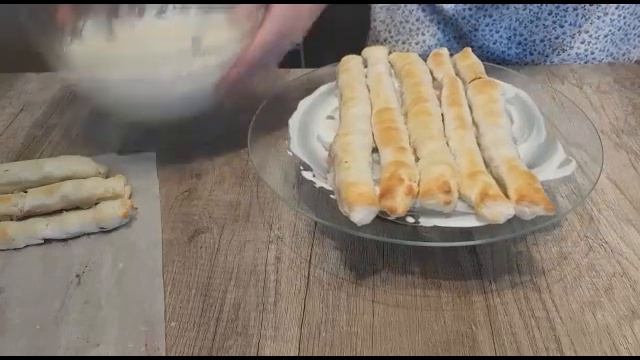 Дрова под снегом. | Вкусный десерт, очень быстрый в приготовлении!! | смотреть онлайн