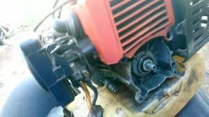 Самодельный стартер для триммера (бензокосы) своими руками.