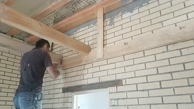 Как мы опускали потолок в бане и обшивали липовой вагонкой смотреть онлайн