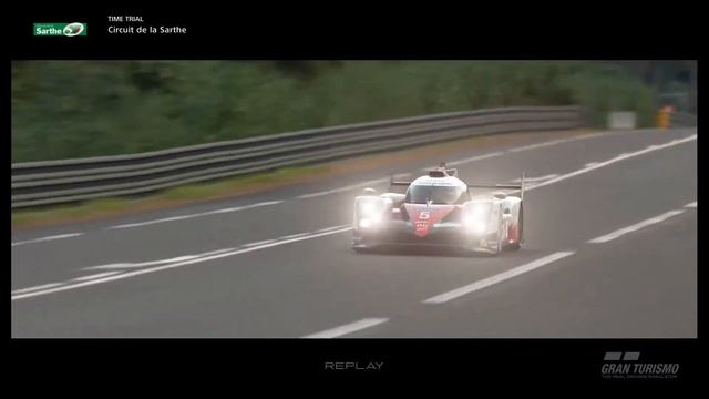 Circuit de la Sarthe | Toyota Denso LMP1 Tribute to Le Mans success [ PS4 Pro ] смотреть онлайн