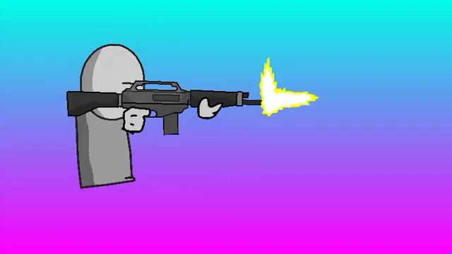 Gun madness combat test (stick nodes) animation смотреть онлайн