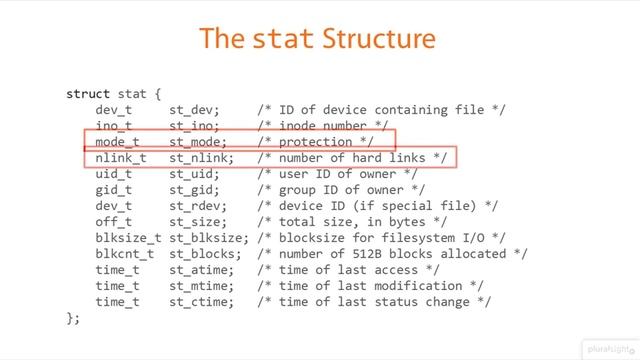 03 02 The stat System Call and stat Structure смотреть онлайн