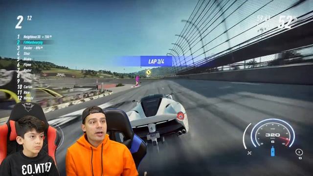 Jason Gaming Play Need for Speed Heat with a Ferrari la Ferrari смотреть онлайн