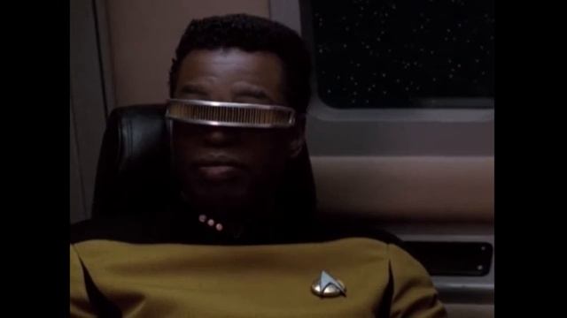 Geordi La Forge Star Trek Next Generation The Minds Eye Playing Games With the Computer смотреть онлайн
