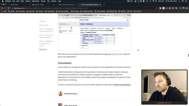 #015 - Server Setup: Trying Reading Into Traefik (Reverse Proxy) смотреть онлайн