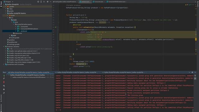 KAFKA | CONSUMER GROUP | THREAD'S | JAVA CODE смотреть онлайн
