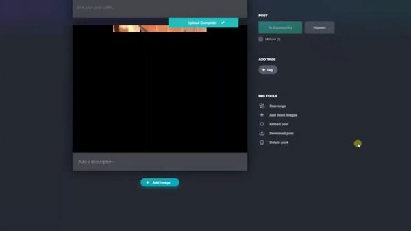 Размещение картинок в облаке на сайт imgur.com копированием ссылки