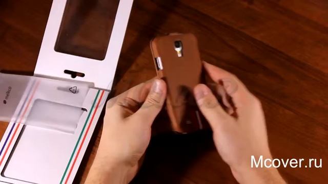 Флип-чехол для Galaxy S4 I9500 Melkco Brown Vintage Lino смотреть онлайн