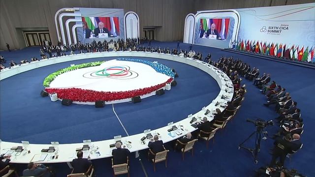 Путин Требуется запустить пересмотр принципов работы мировой финансовой системы СВМДА в Астане смотреть онлайн