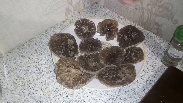 Жаренные грибы зонтики как мясная отбивная очень вкусно смотреть онлайн