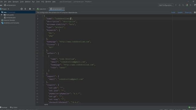 06. Proyecto profesional PHP / MVC / 3 capas. Composer смотреть онлайн