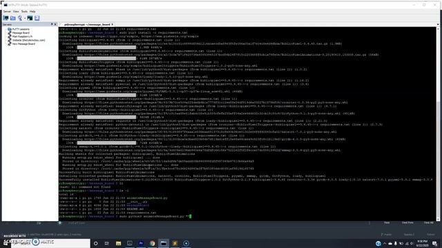 HOW TO MAKE A MESSAGE BOARD: Raspberry Pi Projects| Python Programming смотреть онлайн