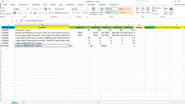 Import Math Types,Formatted and 5 Options Quizzes From Excel to LearnDash смотреть онлайн