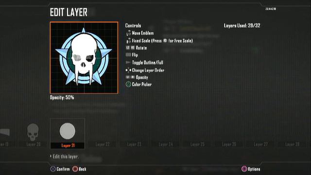 Call of Duty Black Ops 2 Skull Emblem Tutorial смотреть онлайн