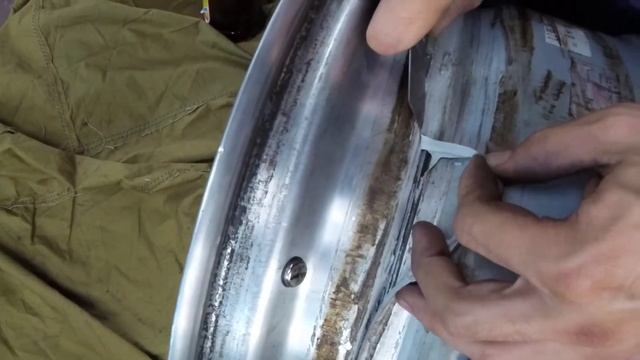 Как разъединить полку от обода разборного диска. смотреть онлайн