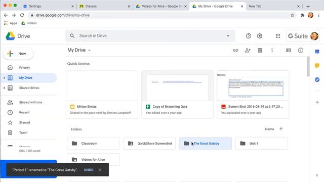 How to Rename and Move Folders in Google Drive смотреть онлайн