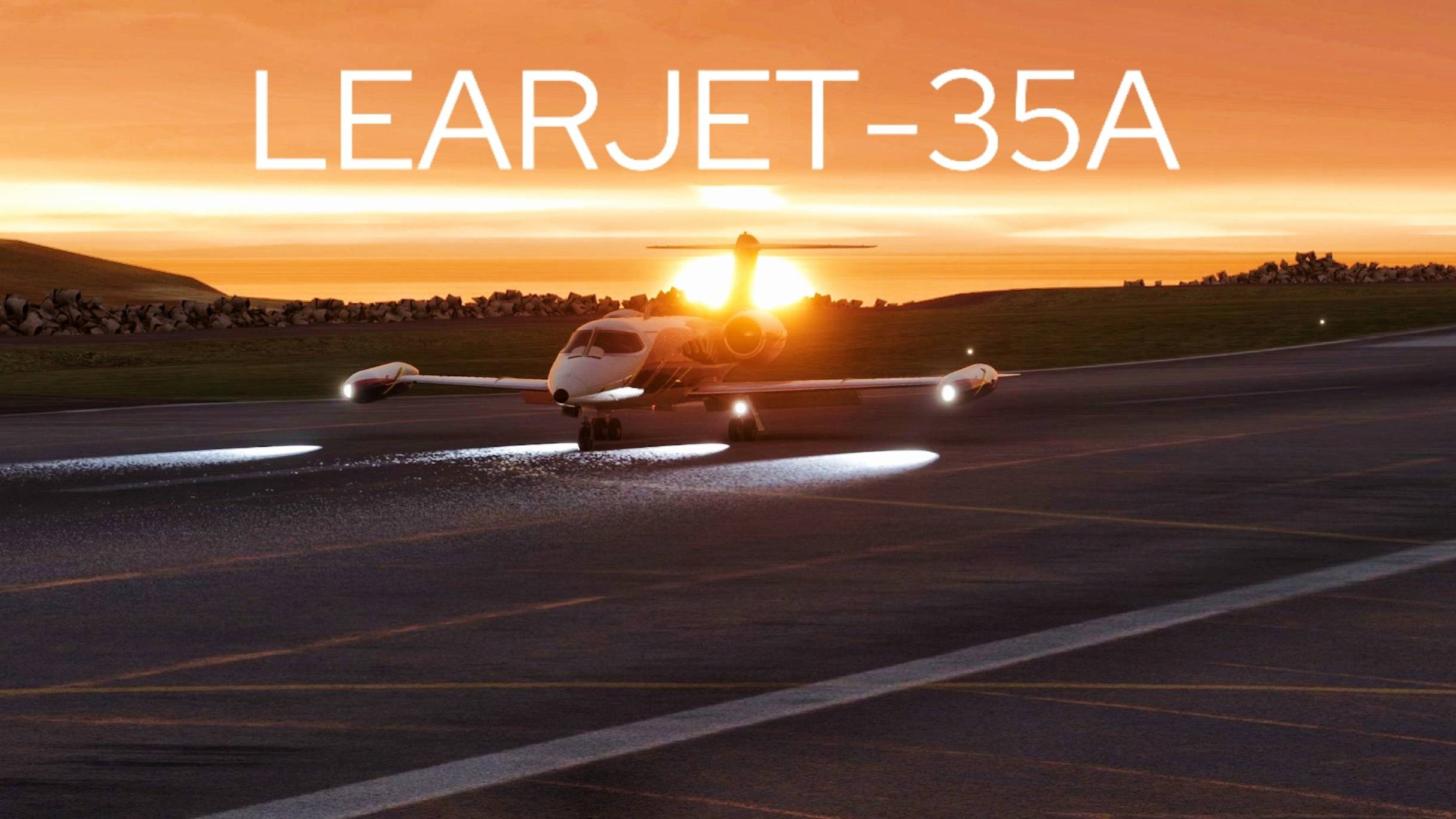 Cinematic Learjet 35A в Microsoft Flight Simulator на Xbox Series X