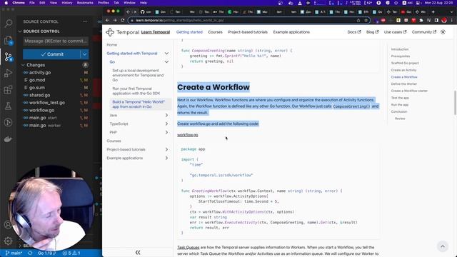 GoLang #200 - Build a Temporal "Hello World!" смотреть онлайн