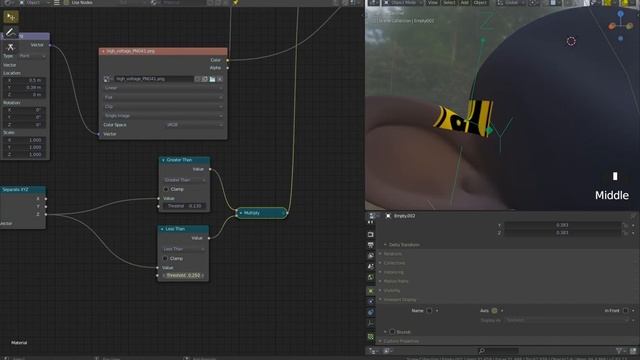 Blender 3D: Трёхмерные маски для шейдеров. Простая математика. Урок 2. смотреть онлайн