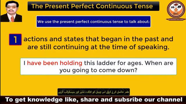 PRESENT PERFECT CONTINUOUS (Present Perfect Progressive) смотреть онлайн