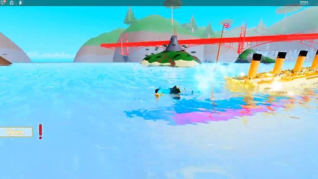 Sinking The Normandie | Tiny Sailor's World | Roblox смотреть онлайн