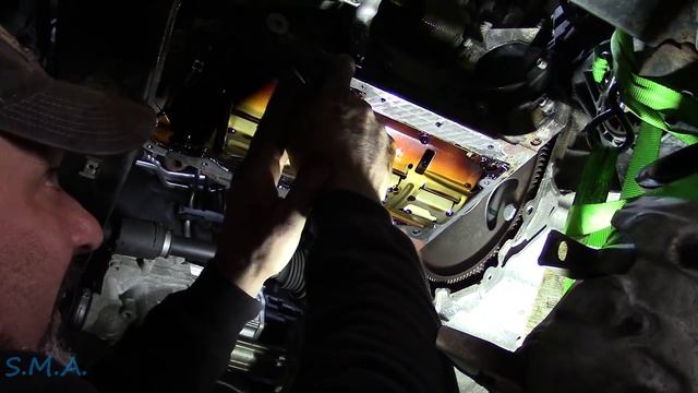 Chevrolet Cruze 1.4 Turbo: Oil Pan Replacement смотреть онлайн