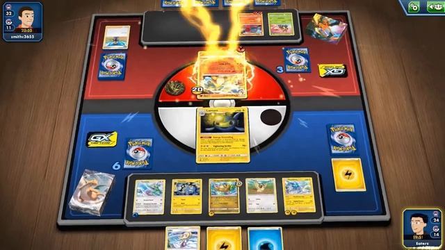 Pokemon TCG Online - Versus (Theme Deck) | Soaring Storm vs Charizard Walkthrough смотреть онлайн