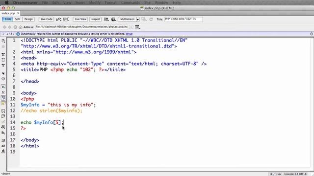 PHP programming Tutorial 6/13 - PHP Variables part 2 смотреть онлайн