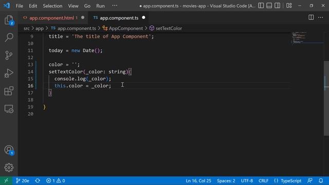 20. Understanding Template Variables in Angular смотреть онлайн