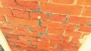 Визуальное восстановление старой кирпичной кладки. Лофт.