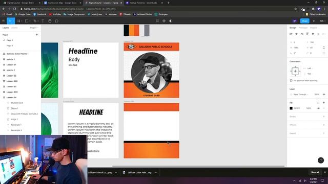 Figma Course 04: Student Card / Alignment and Position смотреть онлайн