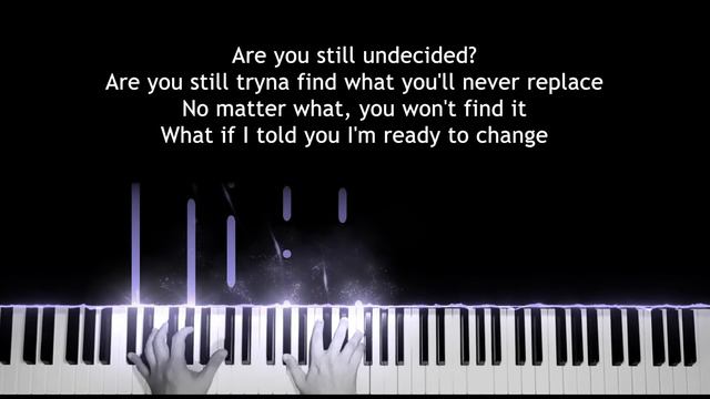 Crying in the rain - Ali Gatie (Original Key Karaoke) - Piano Instrumental Cover with Lyrics смотреть онлайн