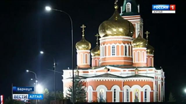 Территория знаменского монастыря теперь будет освещаться по ночам смотреть онлайн