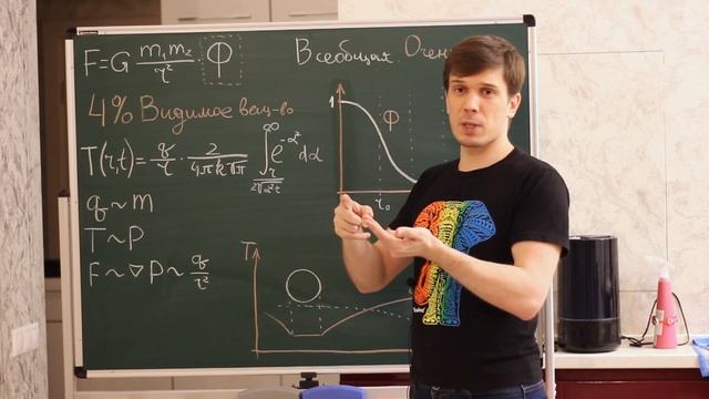 Вывод закона всемирного тяготения через Эфиродинамическую модель смотреть онлайн