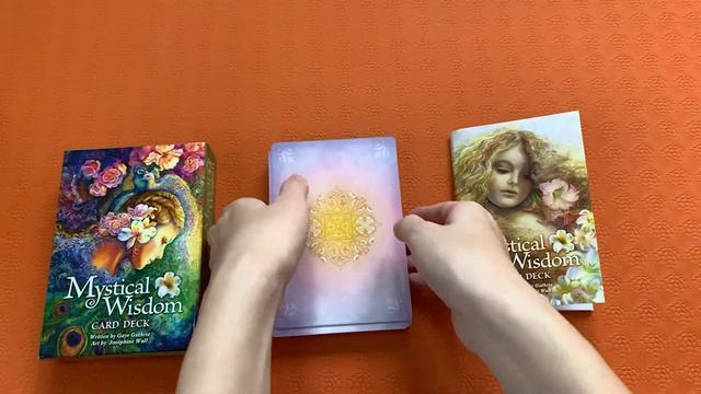 MYSTICAL WISDOM ORACLE DECK BY GAYE GUTHRIE- UNBOXING смотреть онлайн