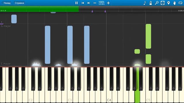 Nescafe [Piano Tutorial] Synthesia смотреть онлайн