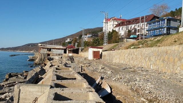 Пляж Фламинго. Бругмансия. Цветы в декабре. Лазаревское Сочи. Погода 23 декабря 2022. Воздух +14°C смотреть онлайн