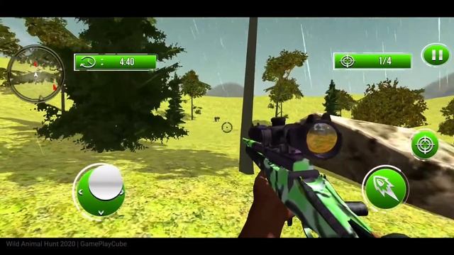 Wild Animal Hunt 2020: Dino Hunting Games - Android GamePlay смотреть онлайн