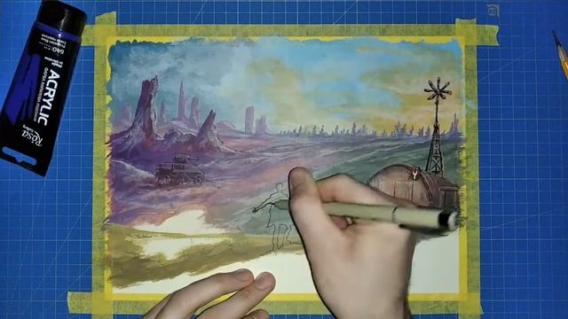 Рисую по мотивам игры #2 CrossArt смотреть онлайн