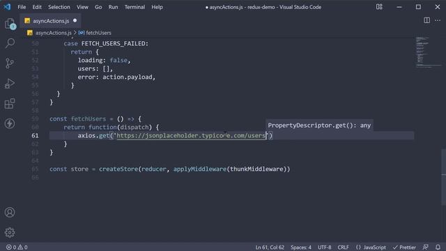 Redux Toolkit Tutorial - 16 - Redux Thunk Middleware смотреть онлайн