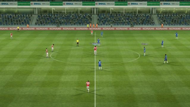 Chelsea vs Arsenal (PES 2013 Gameplay) смотреть онлайн