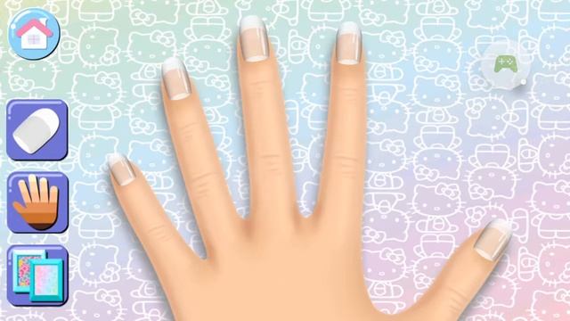 Hello Kitty Nail Salon | Nail Manicure | Girl Games | Hello Kitty Games смотреть онлайн